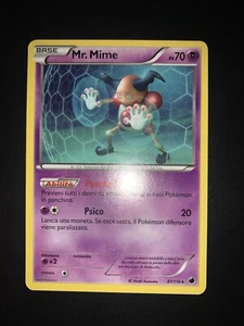 Pokemon Karte Mr. Mime 47/116 Ita Deutsch Eiszeit Plasma Rare - Bild 1 von 2