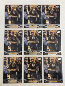 QUANTITY 9 2013-14 UPPER DECK PATRICE BERGERON #7 Hockey Card Lot NM/M BRUINS