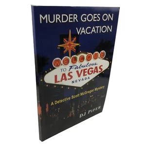 2020 - Inscribe & Signed - Murder Goes on Vacation - DJ Piper - Picture 1 of 4