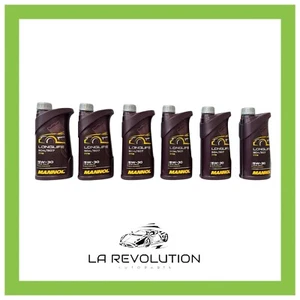 6 Litri Olio Motore Mannol 5w30 Longlife Acea C3 VW 504/507 Porsche C30 - Foto 1 di 3