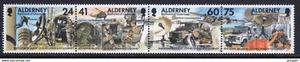 Alderney 1996 set of stamps to celebrate 25th Anniversary of Signal Regiment - Picture 1 of 1
