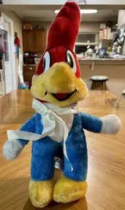 Ace Novelty 15" Plush Woody Woodpecker 1985 Firmly Stuffed Korea USA S6 - Picture 1 of 5