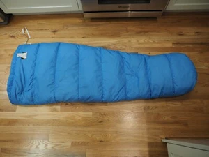 Vintage Eddie Bauer Kara koram Down Sleeping Bag 60x24" - Picture 1 of 8