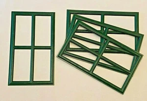 4 Amarr Stockton Short Panel Replacement Inserts for Amarr Garage Doors Green - Picture 1 of 6