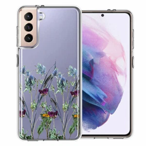 For Samsung Galaxy S21 Plus Dried Flowers Double Layer Phone Case Cover - Picture 1 of 1