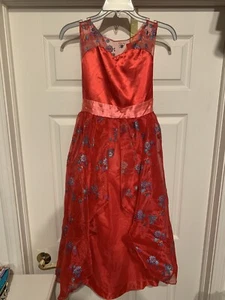 Disney Princess Elena of Avalor Costume Gown Child Size Medium 7/8 - Picture 1 of 4