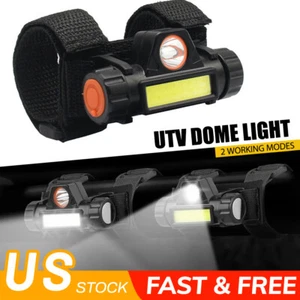 LED Roll Bar Mount Dome Light Universal for UTV ATV Can Am Polaris RZR Golf Cart - Picture 1 of 11