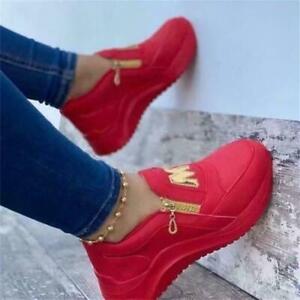 Las mejores ofertas en Zapatos Cómodos Rojo para Mujeres | eBay