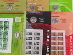 Germania 10 euro fogli numerici foglio numerico dal 2002 al 6/2015, libera SELEZIONE - Foto 1 di 77