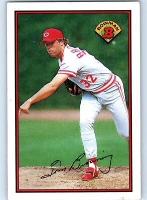 1989 Bowman #306 Tom Browning Mint - Image 1 of 2