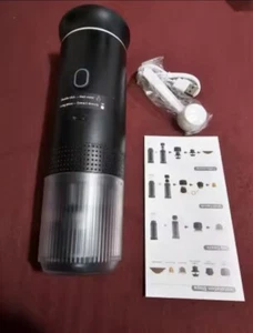 Wireless Electric Portable Espresso Coffee Machine for Car & Home Camping Coffee - Picture 1 of 6