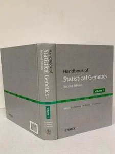 HANDBOOK OF STATISTICAL GENETICS VOLUME 1 (2003, HARDCOVER, 2ND EDITION)-VG - Bild 1 von 5