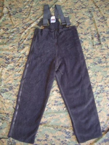 USMC Army Military Surplus Winter Fleece Polartec Overalls EXTRA SMALL LONG USGI - Picture 1 of 1