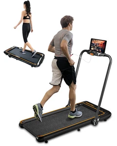 REKAFitness Home Gym 2-in-1 Foldable Treadmill Cardio Workout Walk Mat - Picture 1 of 8