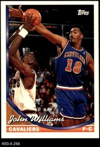 1993 Topps #248 John Williams Cavaliers UCLA 8 - NM/MT - Picture 1 of 2