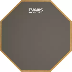 Realfeel - Drum Practice Pad - Drum Pad - Drummer Practice Pad - Gum Rubber, Si - Picture 1 of 12