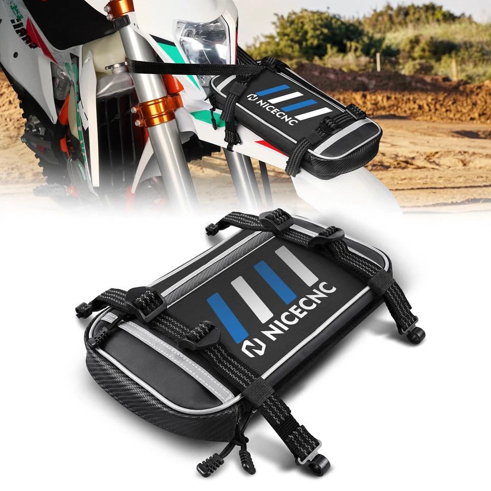 Motorcross Front Mudguard Bag Fender Tool Pack For KTM Honda Kawasaki Dirt Bike - Image 1 of 4