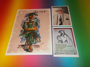 Markus Lüpertz  Art Kunst signed signiert Autogramm auf 20x28 Foto in person - Picture 1 of 3