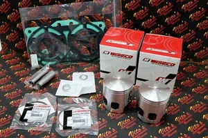 2 x Wiseco 513 series pistons Yamaha Banshee for stock crank 65.50 + GASKET KIT - Picture 1 of 3