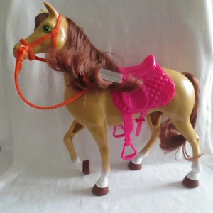 ¡NUEVO! Muñeca de montar a caballo Barbie 2019 caballo mascota ~ animal - Imagen 1 de 8