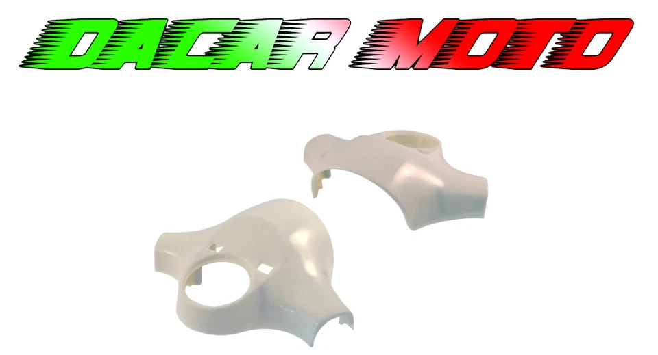 Couverture Guidon Blanc Brut Sans Trous Piaggio Vespa P 125/150/200 1977 - Photo 1/1