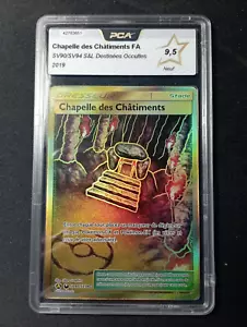 Carte Pokémon - Chapelle des Châtiments - SV90/SV94 Gold Full Art 2019 - PCA 9,5 - Picture 1 of 2
