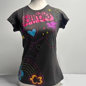 Camiseta de bebé vintage gráfica Barbie de longitud completa con coloridos años 80/90 talla M - Imagen 1 de 5