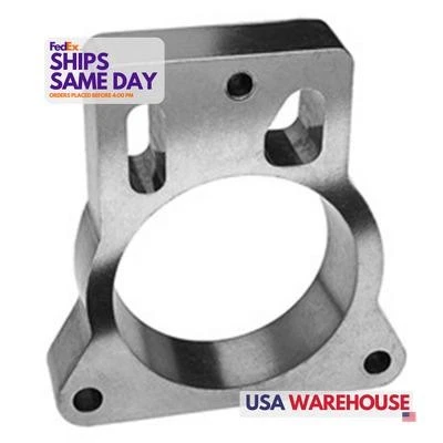 Trans-Dapt 2766, One Natural Aluminum Fits 99- Gm P/U 4.8 5.3 6.0 Tbi Spacer  - Image 1 of 4