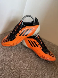 Adidas F50 F30 TRX SG Herren UK 8 Fußballschuhe Adizero orange schwarz - KAUM GETRAGEN - Bild 1 von 23