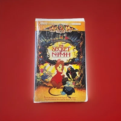 Factory SEALED NEW VHS The Secret Of NIMH Clamshell Case - Image 1 of 4
