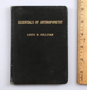 1923 American Museum of Natural History Book Essentials of Anthropometry - Picture 1 of 11