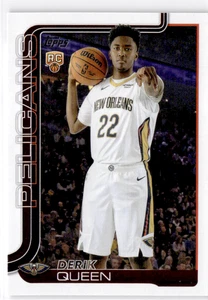 2025-26 Topps - Derik Queen RC #213 - Pelicans - Bild 1 von 2