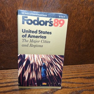 Fodor’s 1989 United States of America – Major Cities & Regions Travel Guide - Picture 1 of 4