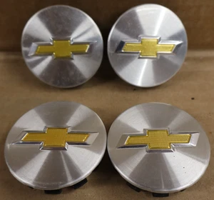 4 Used Chevrolet Cobalt Cruze Imapla Monte Carlo HHR Malibu Center Caps 9595095 - Picture 1 of 8