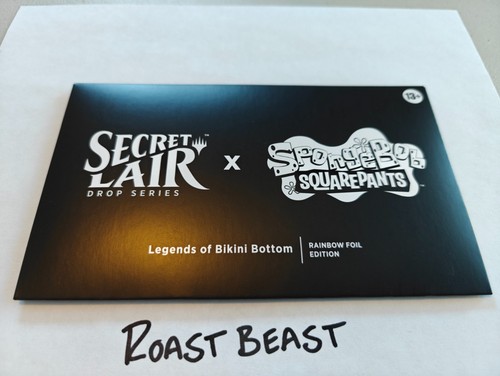 MTG Secret Lair: SpongeBob SquarePants Legends of Bikini Bottom