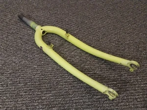 Tange CR-MO Steel Rigid Forks 1" Threaded-26" Wheel-1980s Retro MTB - Picture 1 of 19