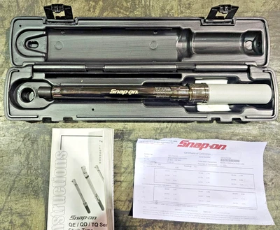 Snap-On QD2IN100A Torque Wrench Body ONLY Adjustable Dual Scale +/- 4 % Accuracy - Image 1 of 4