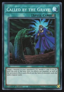 Called by the Grave - RA01-EN057 - Super Rare - 1st Edition Yugioh - Picture 1 of 1