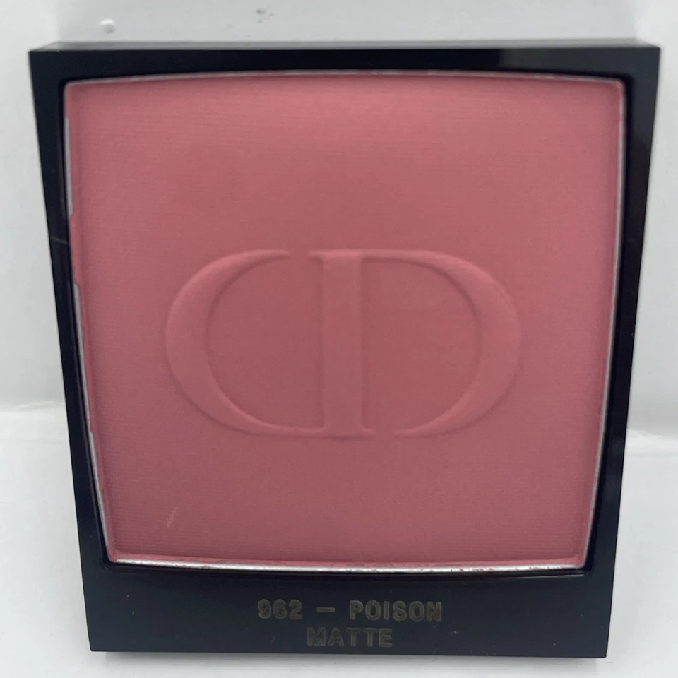 Dior Rouge Blush Couture Color Long Wear Powder Blush 962 Poison Matte 6 g NEW T - Image 1 of 3