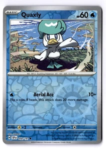 Quaxly Reverse Holo Common SV08: Surging Sparks 050/191 NM - Picture 1 of 2