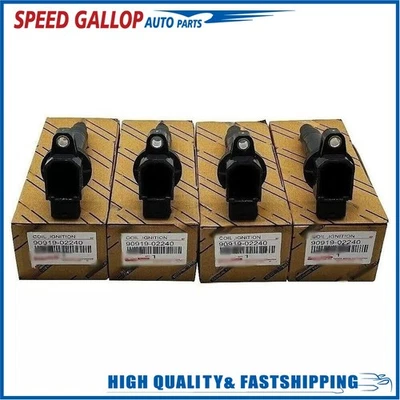 4 Ignition Coil Pack For Toyota Yaris Prius Echo Scion xA xB 1.5L L4 UF316 - Image 1 of 4