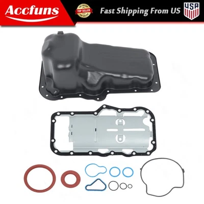 Nova bandeja de óleo do motor com gaxeta para Ram 1500 Jeep Liberty Dodge Ram 3.7L V6 - Imagem 1 de 4