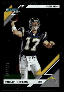 Donruss #130V Philip Rivers 2019 prueba de prensa plata #/100 - Imagen 1 de 2