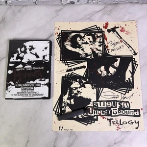 Fred Vogel "August Underground's Mordum" DVD + SIGNED ‘Trilogy’ 14x11 Poster ✅ - Picture 1 of 13