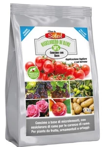 RAME 30 OSSICLORURO DI RAME FUNGICIDA VERDERAME BIO 1 KG PER 650LT D’ACQUA - Foto 1 di 1