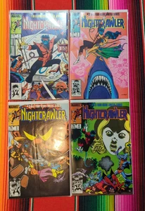 NIGHTCRAWLER (1985) 4 ISSUE COMPLETE SET #1-4 MARVEL COMICS - Picture 1 of 5
