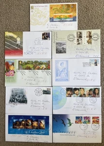 2000 SET 9 DECIMAL STAMP FIRST DAY COVERS ALL DIFFERENT - GOING CHEAP #P49 - Picture 1 of 1