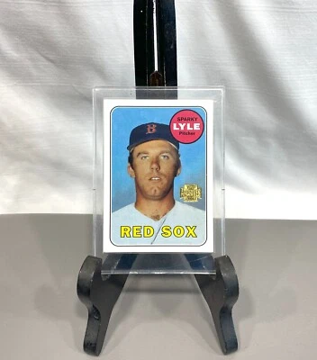 Tarjeta deportiva 2001 Sparky Lyle Topps Archives MLB #311 Red Sox Pitcher (casi nuevo-como nuevo) Foto 1 de 3