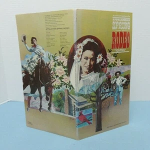 APPALACHIAN SPRING / RODEO (1979) ~ 16-page Booklet only for Cassette album - Picture 1 of 4