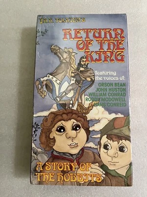 The Return of the King (VHS, 1992) NEW SEALED JRR Tolkien’s Hobbits - Image 1 of 2